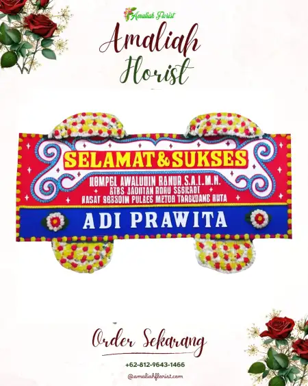 Papan Bunga Ucapan Selamat Randudongkal